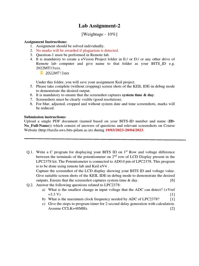 Lab Assignment-2 | PDF | Teaching Methods & Materials