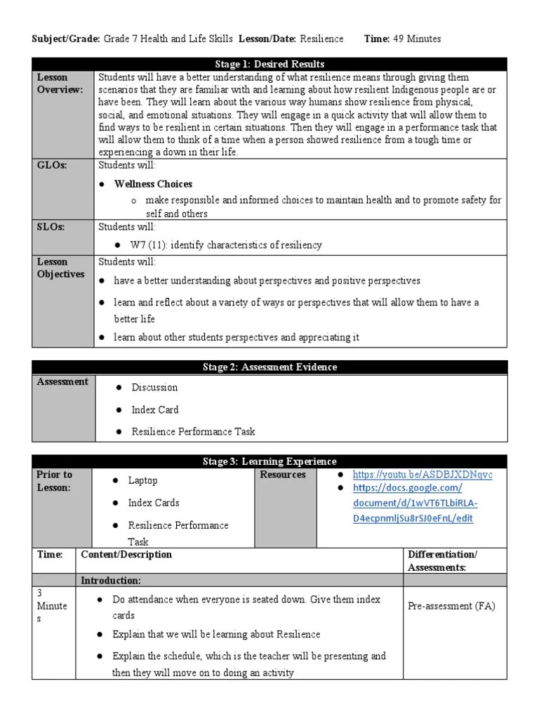 Resilience | PDF | Psychological Resilience | Bullying