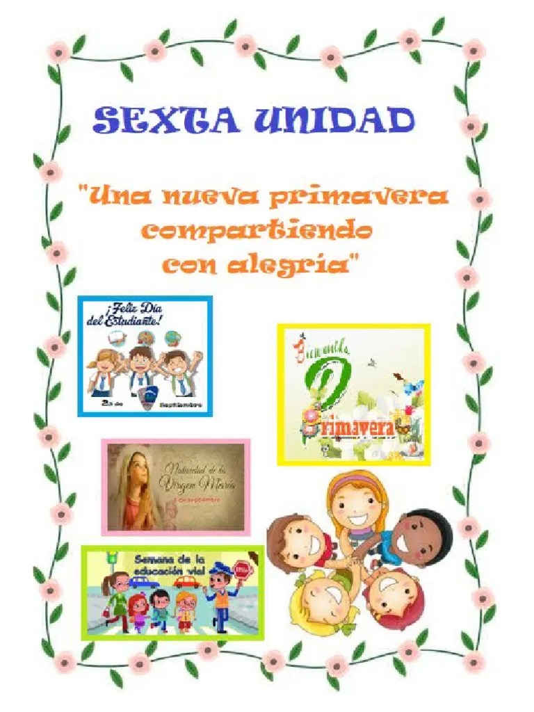 Caratula Sexta Unidad | PDF