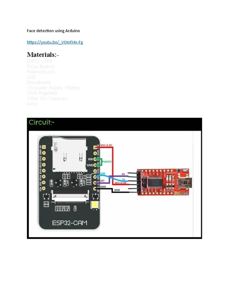 Face Detection Using Arduino | PDF | Science & Mathematics | Computers