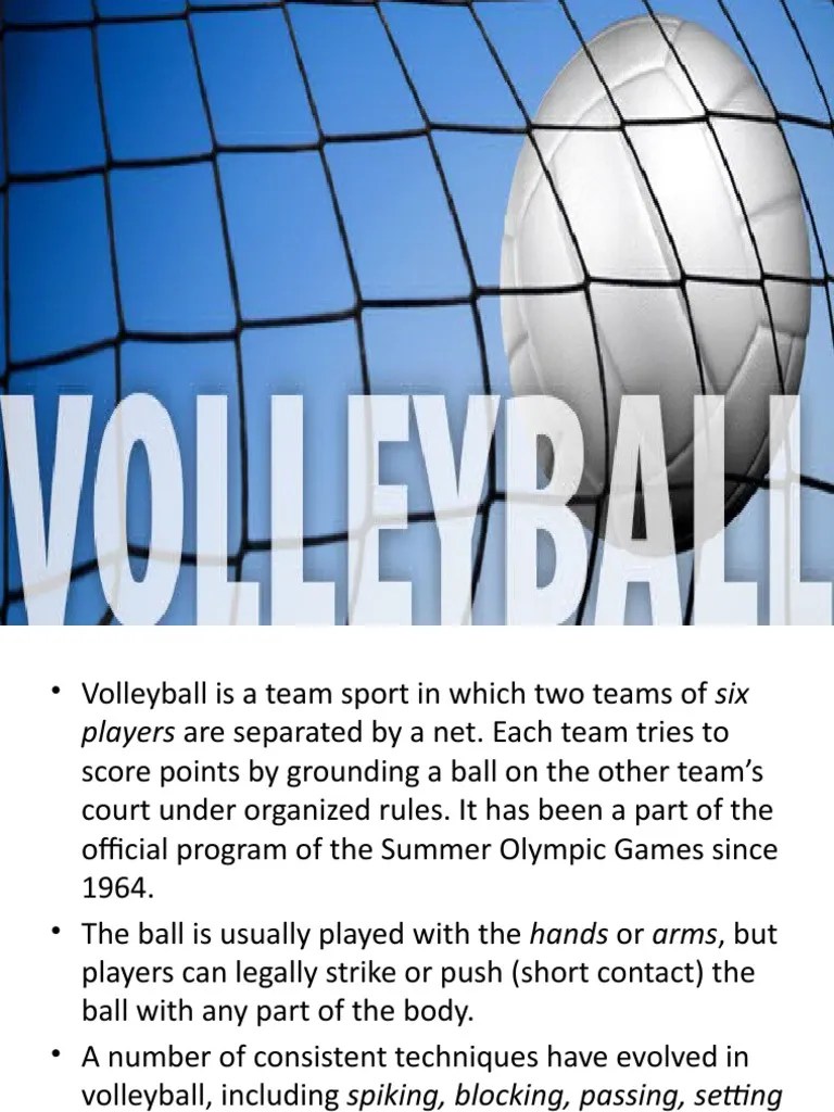 Volleyball | PDF | Volleyball | Sports