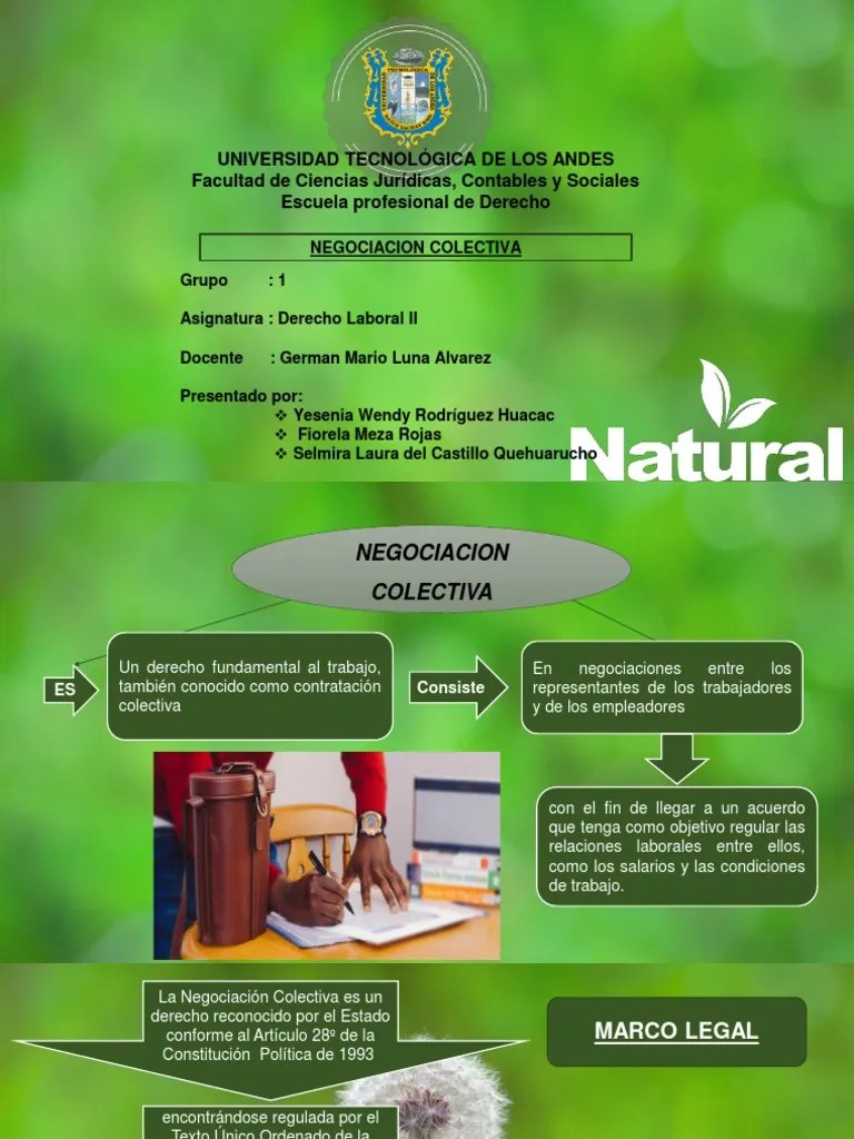 Negociacion Colectiva | PDF | Sindicato | Derecho Laboral