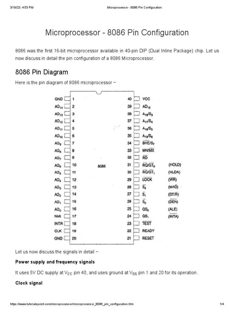 Microprocessor | PDF | Input/Output | Central Processing Unit