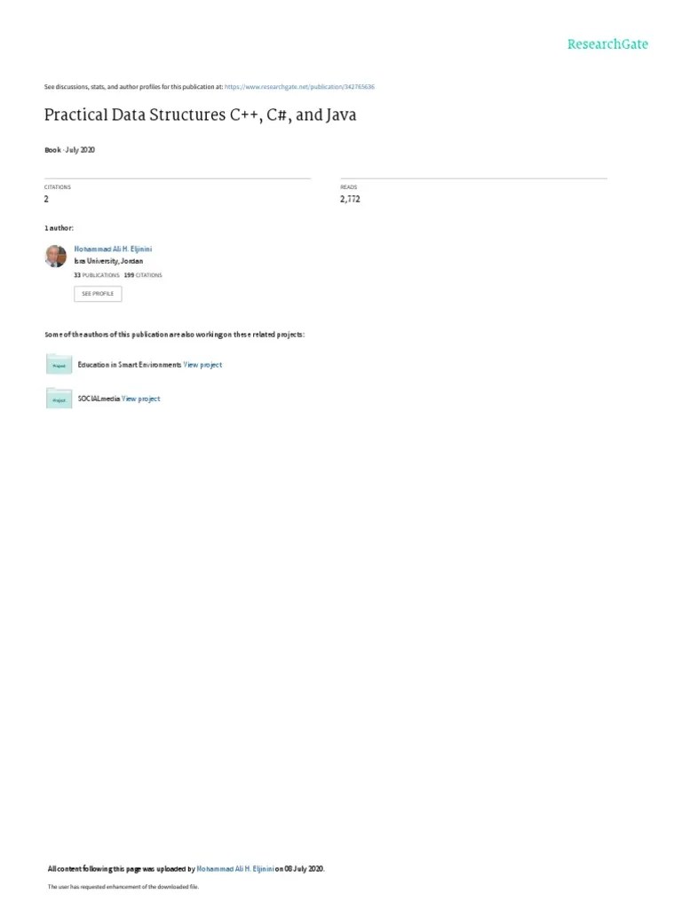 Practical Data Structures | PDF | Operating System | Computer Programming