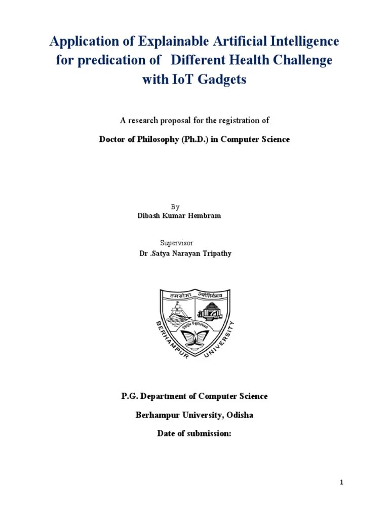 Application Of Explainable Artificial Intelligence | PDF | Internet Of ...