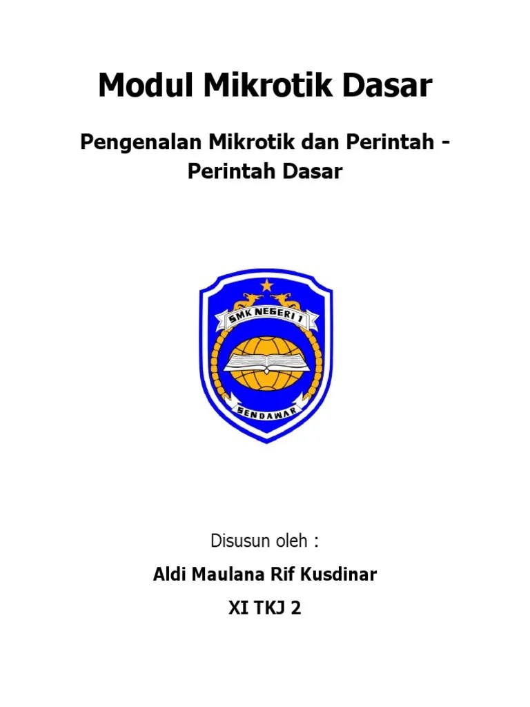 Modul Mikrotik Dasar Portait | PDF