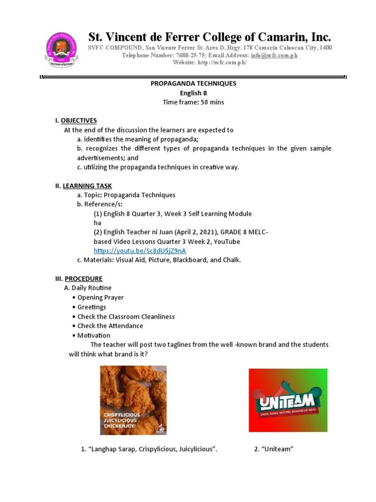 PROPAGANDA | PDF | Propaganda | Advertising