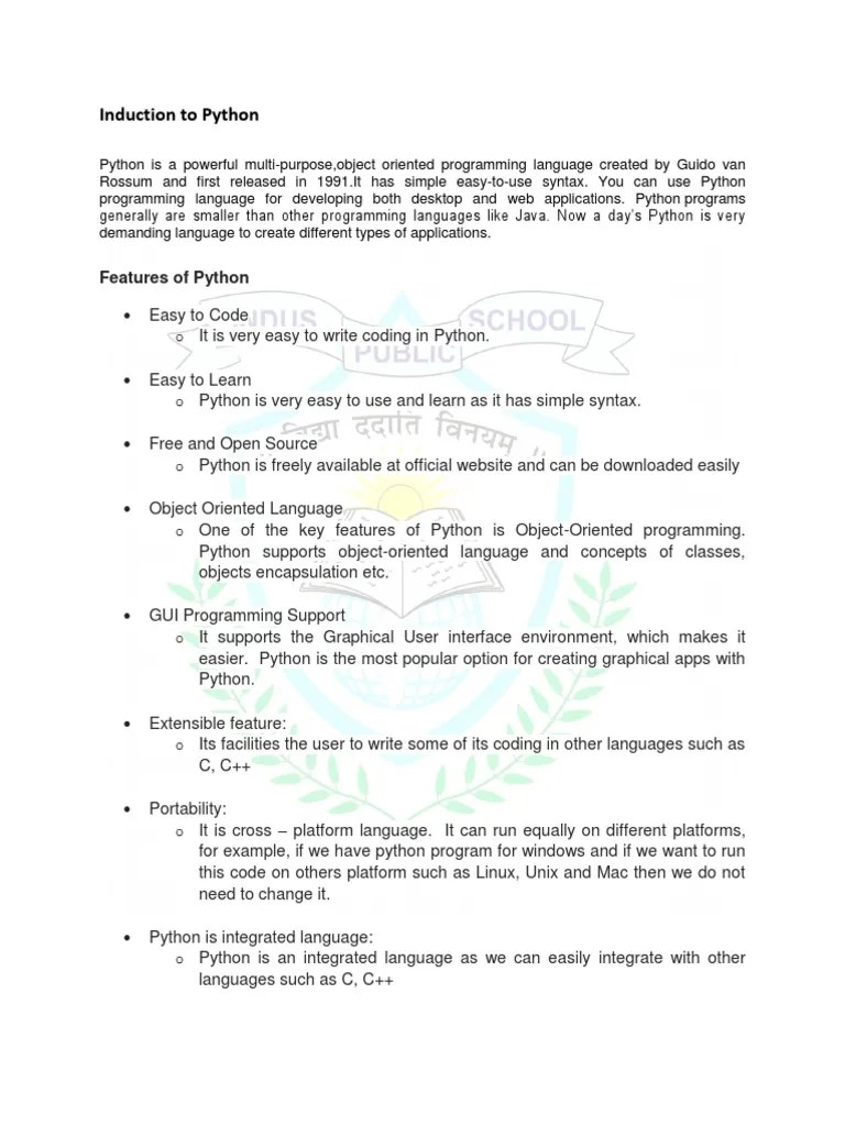 Python Class 11 ..... | Download Free PDF | Data Type | Python ...