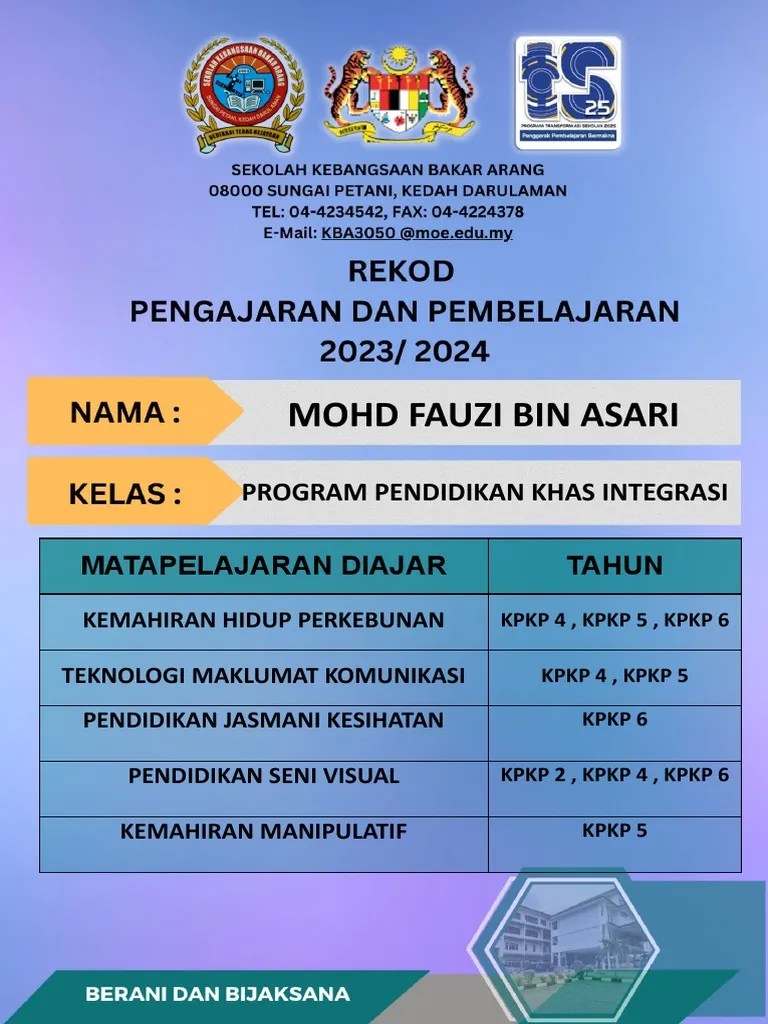 Muka Depan Rpt Pdf - Sunset Patterns - Professional 4K Collection