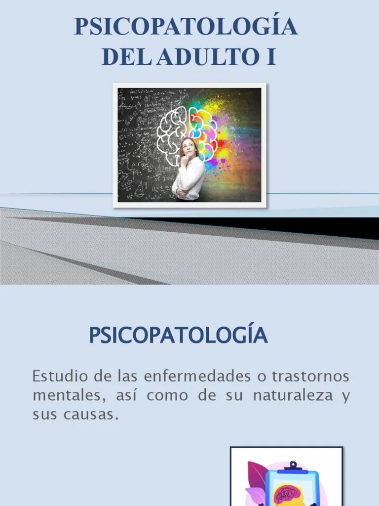 PSICOPATOLOGÍA, Clase 1. | PDF