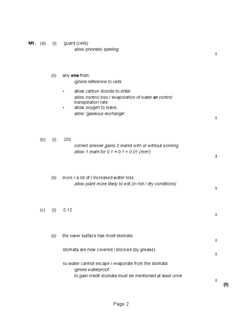 Plant Tissues, Organs - Systems 3 MS | PDF | Stoma | Branches Of Botany