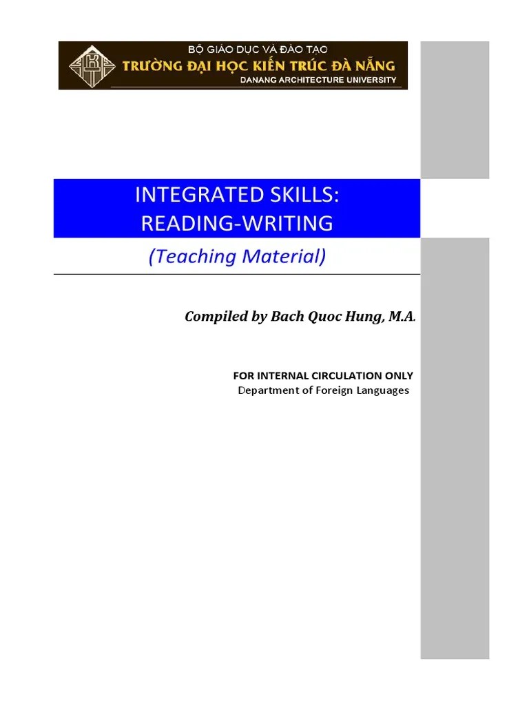 Integrated Skills: Reading And Writing | PDF | Wind Power | Energy Development