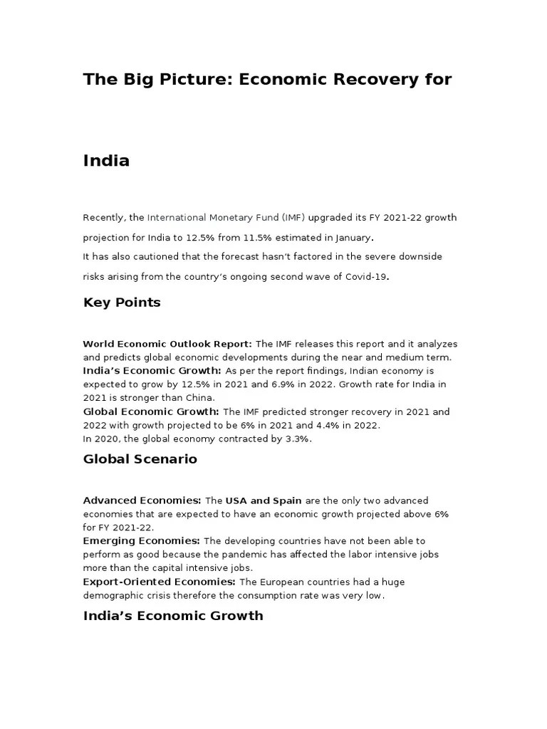 Economic Development Of India | PDF | Economic Growth | Economies