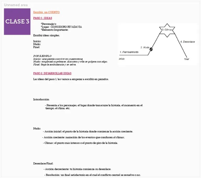 Escribir Un Cuento | PDF