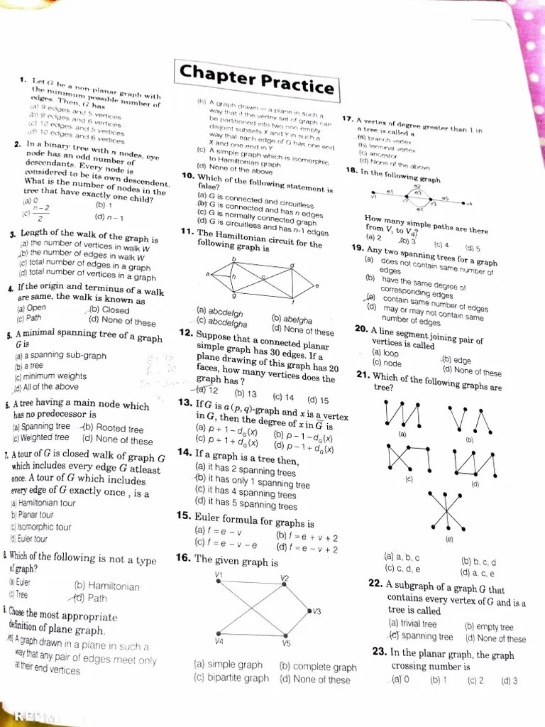 Discrete Topic In Maths | PDF | Vertex (Graph Theory) | Graph Theory
