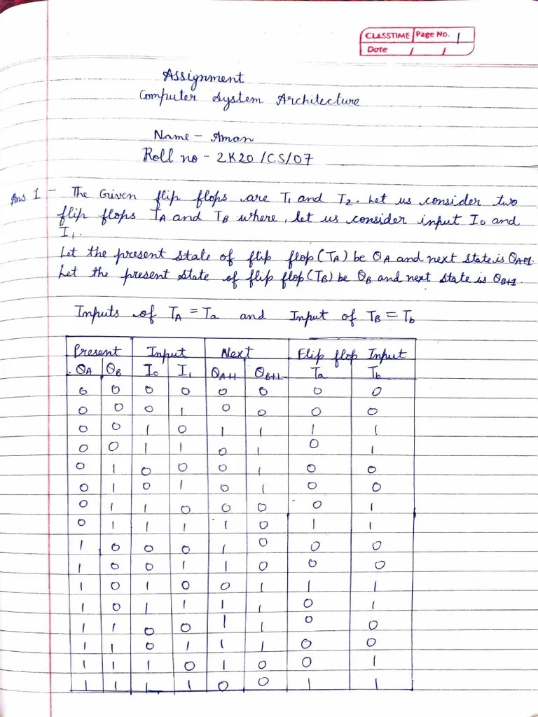 Truth Table Pdf