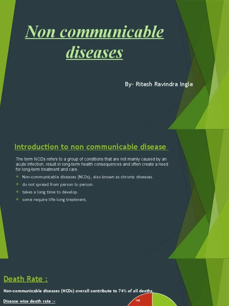 Non Communicable Diseases | PDF