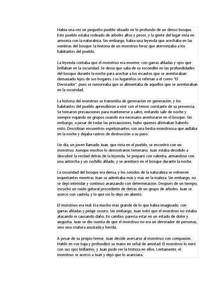 Había Una Vez Un Pequeño Pueblo Situado En Lo Profundo De Un Denso ...