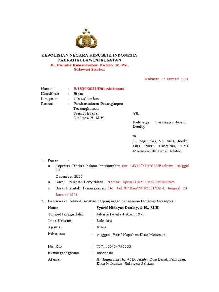 PERPANJANGAN PENAHANAN | PDF