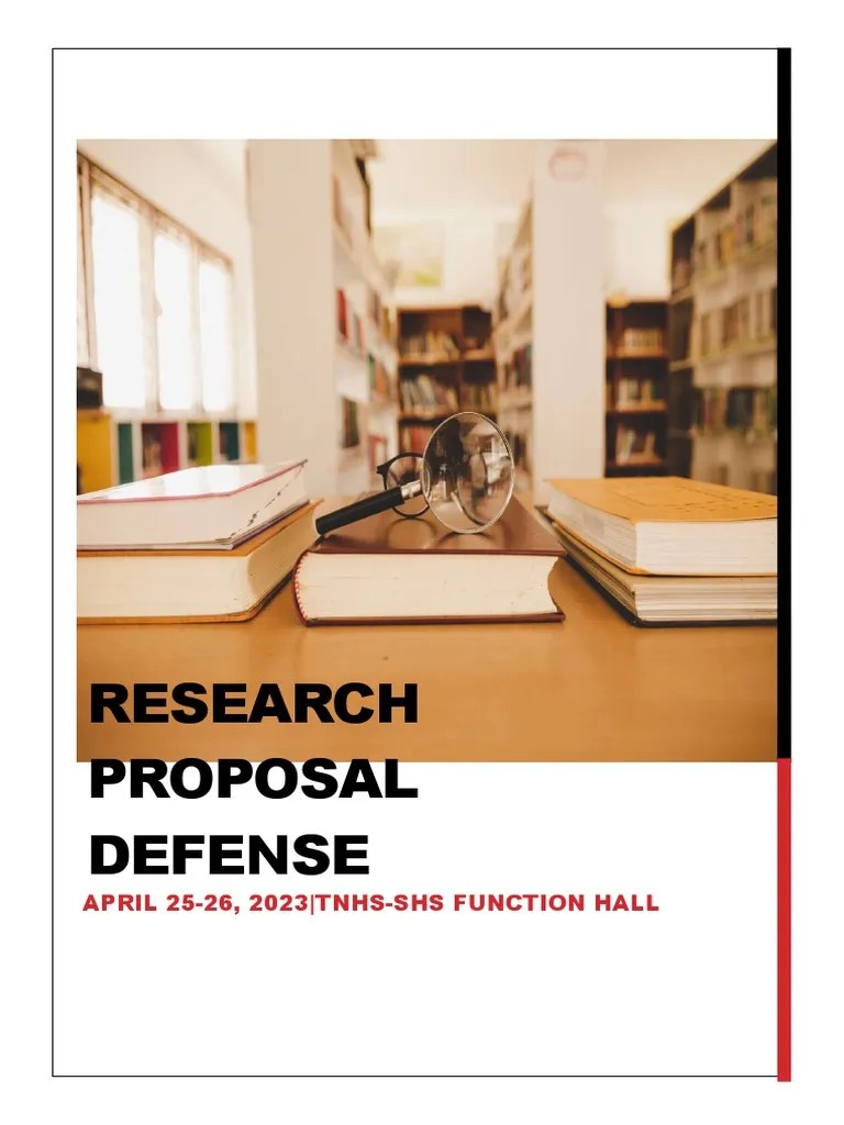 Research Proposal Defense Sequence1 | PDF