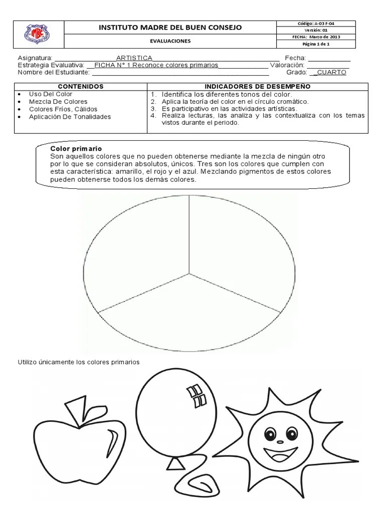1 Colores Primarios | PDF