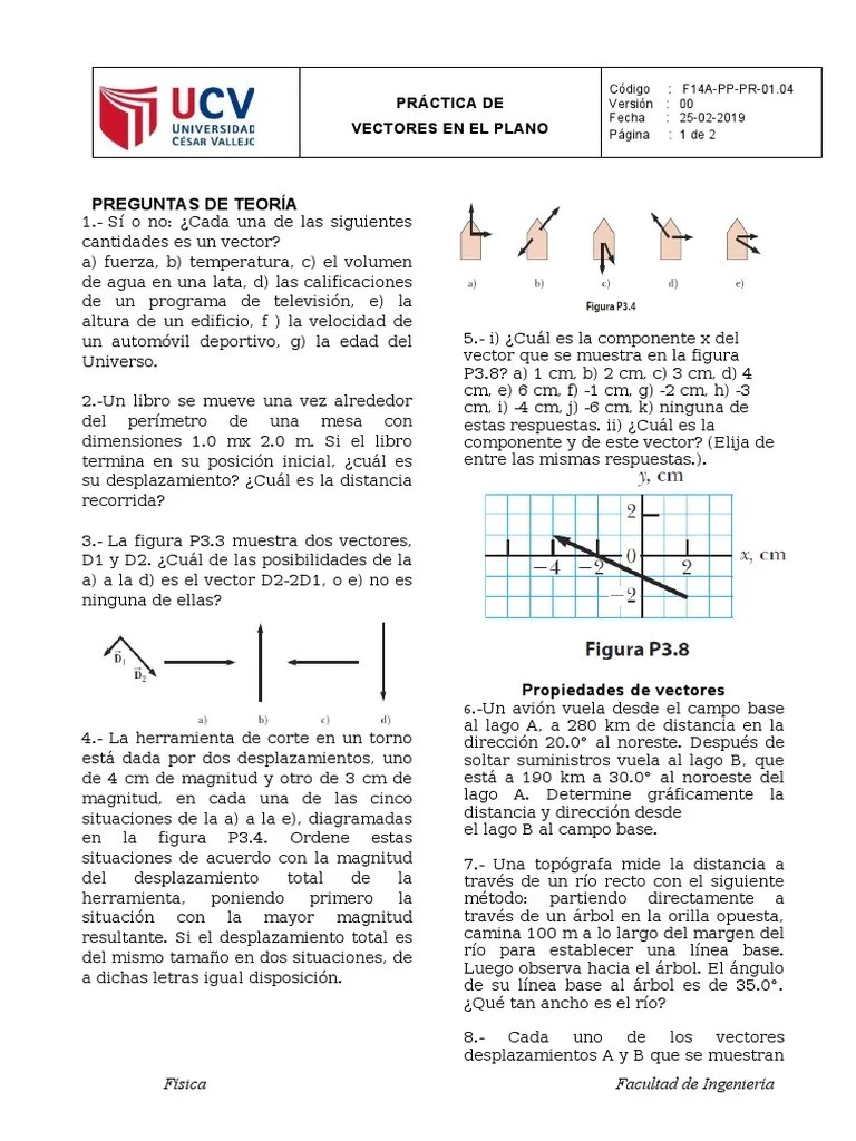 S01-T-PRÁCTICA - DE - VECTORES - Tagged | PDF | Vector Euclidiano | Geometría