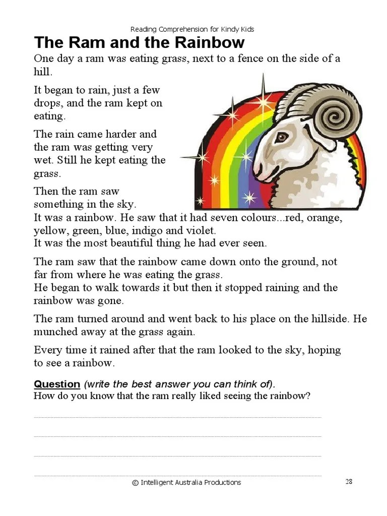 Reading Comprehension 2 | PDF