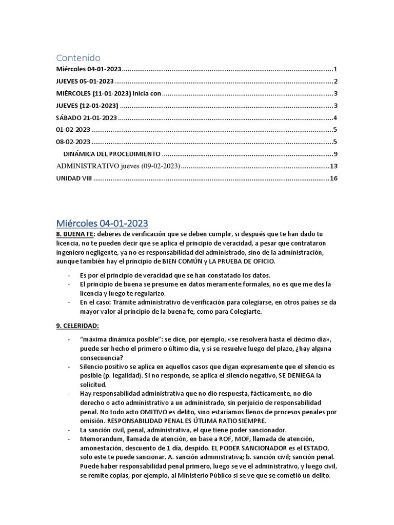 Clases Derecho Administrativo | PDF | Derecho Penal | Apelación