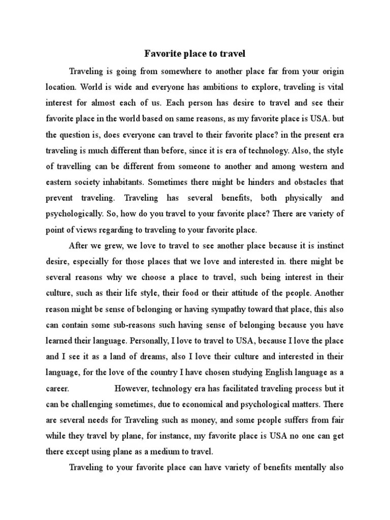 My Favorite Place To Go On Vacation Pdf - Landscape Pictures - Elegant Retina Collection