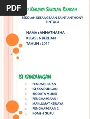 Contoh Isi Kandungan Buku Skrap / Doc Cadangan Buku Skraf Sejarah Thn Sha Rie Academia Edu