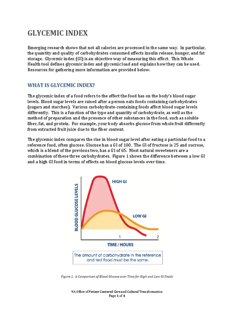 Glycemic Index | PDF | Glycemic Index | Glycemic Load