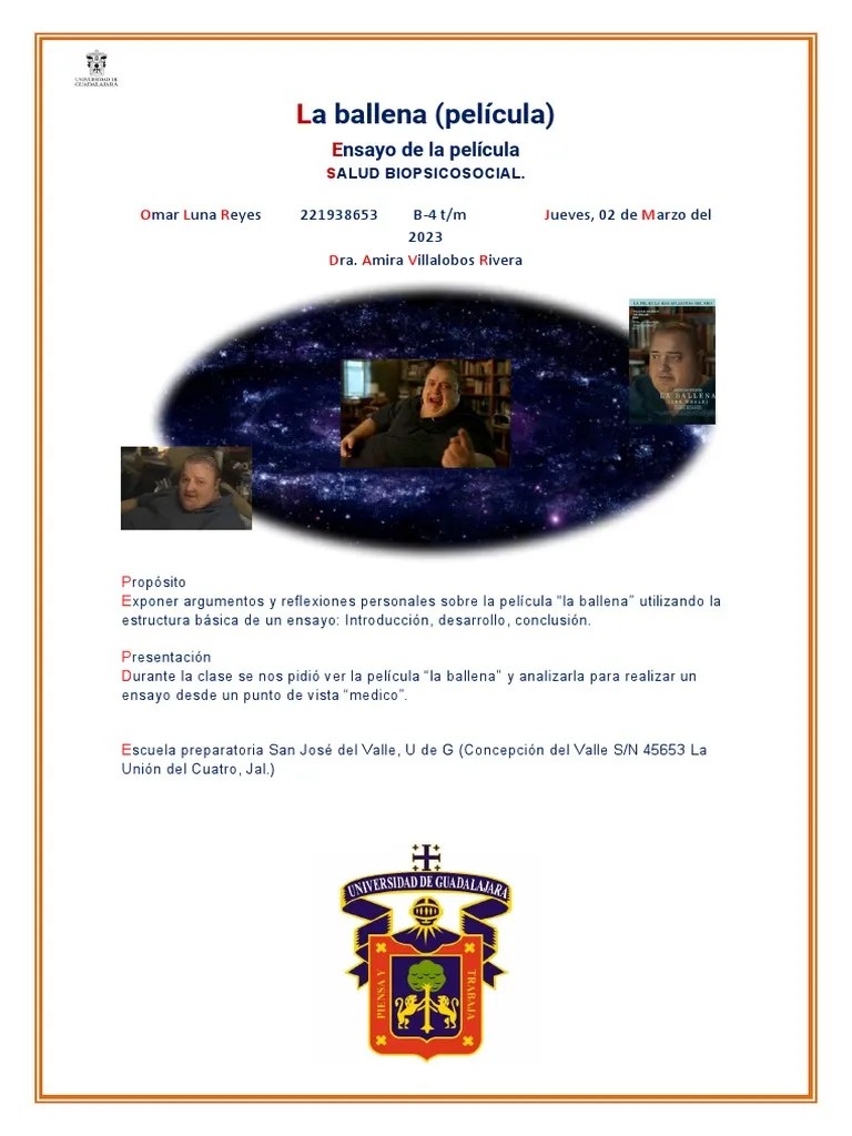 Ensayo La Ballena | PDF