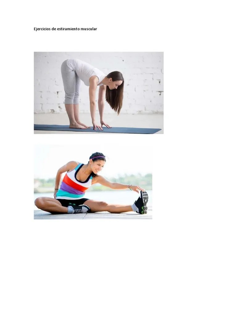 Estiramiento Muscular | PDF