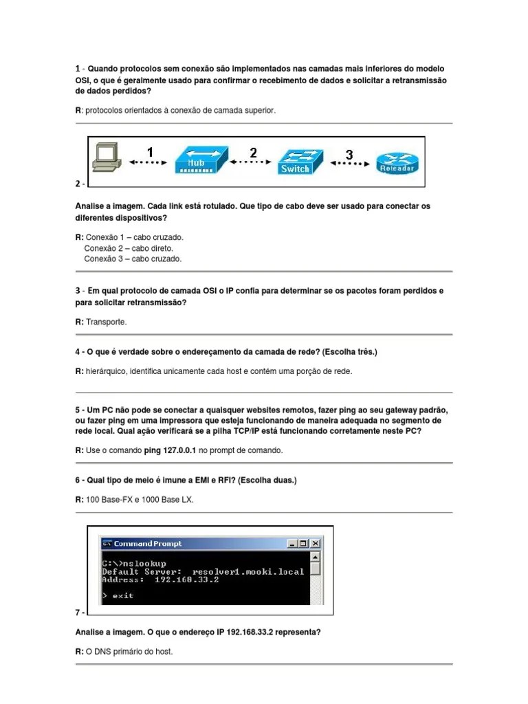 Protocolos De Camada De Transporte E Suas Funções Na Comunicação De ...