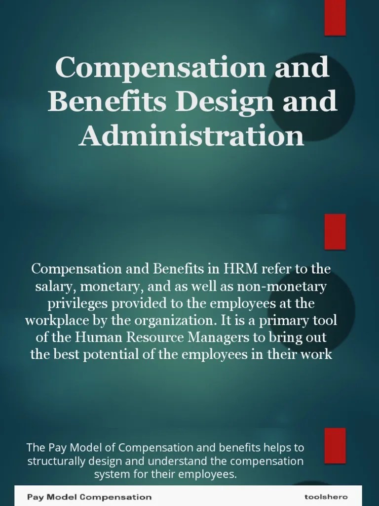 Compensation And Benefits Administration | PDF | Compensation And ...