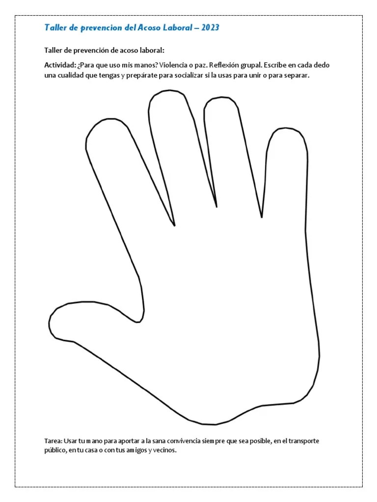 Taller De Prevencion De Acoso Laboral - Grupos | PDF