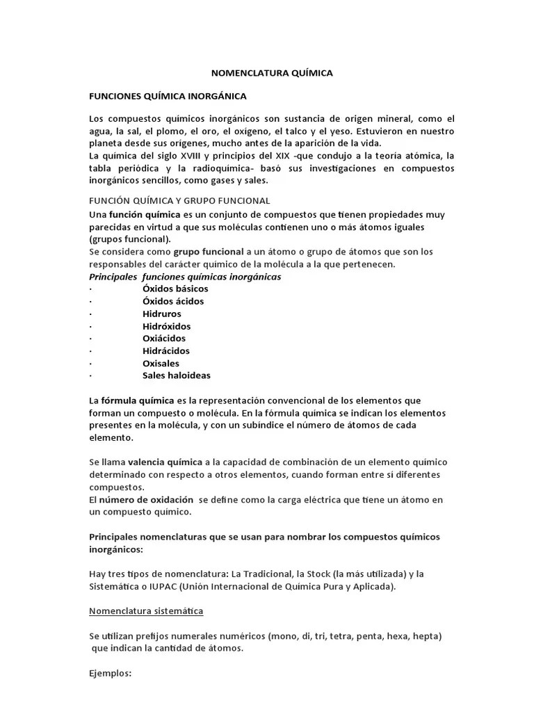 Oxidos Acidos, Oxidos Basicos | PDF