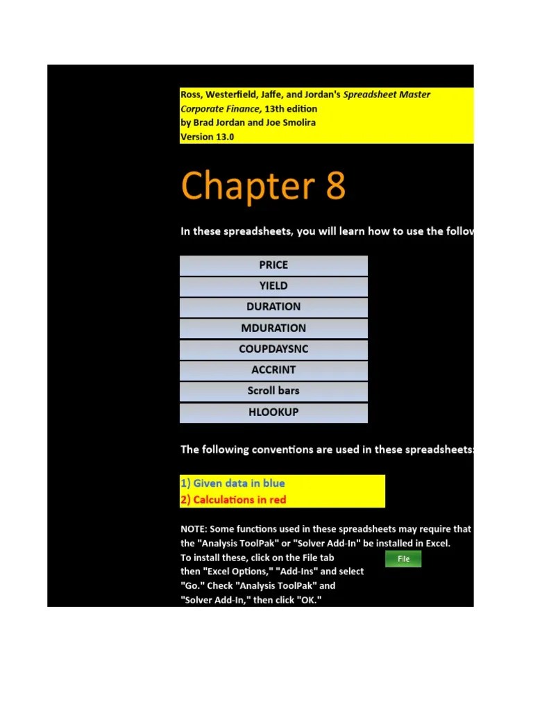 Chapter 8 | PDF | Bond Duration | Bonds (Finance)