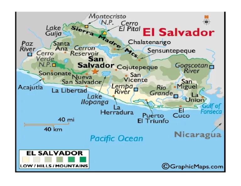 Relieves De El Salvador | PDF