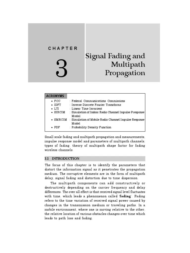 Wireless Mobile Communication Unit 3 | PDF | Radio | Bandwidth (Signal ...