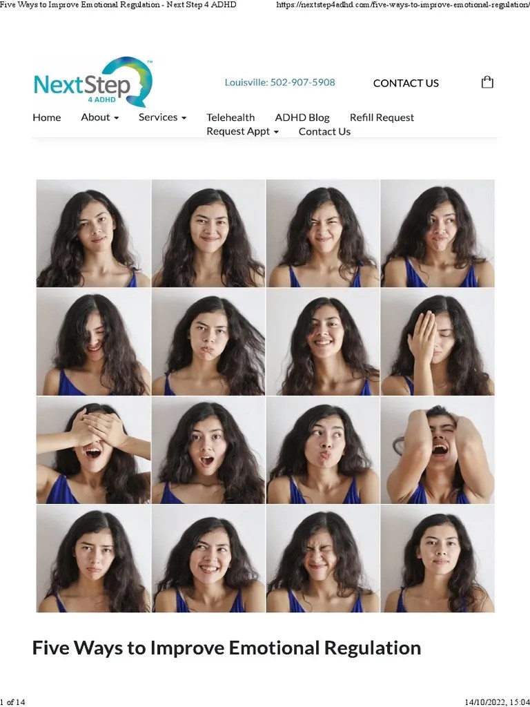 ADHD And Emotional Self Regulation | PDF