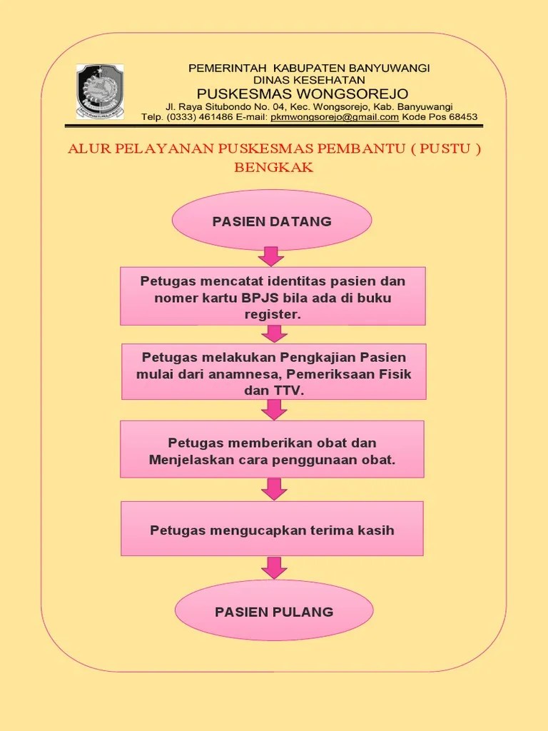 Alur Pelayanan Puskesmas Pembantu | PDF