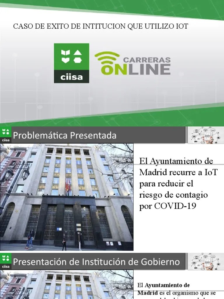 Casos De Exitos De Empresas Que Utilizaron IOT | PDF | Red De Computadoras | Internet De Las Cosas