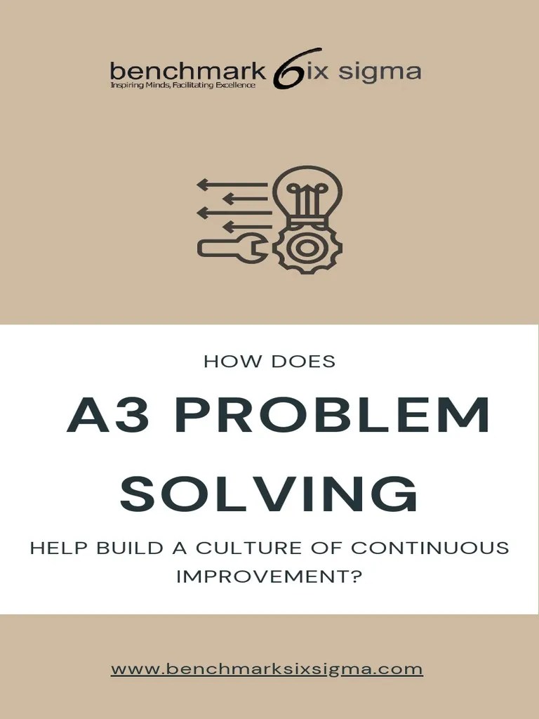 A3 Problem Solving | PDF