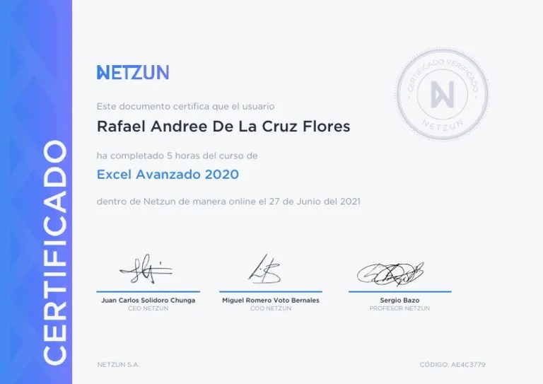 Microsoft Excel Avanzado PDF | PDF