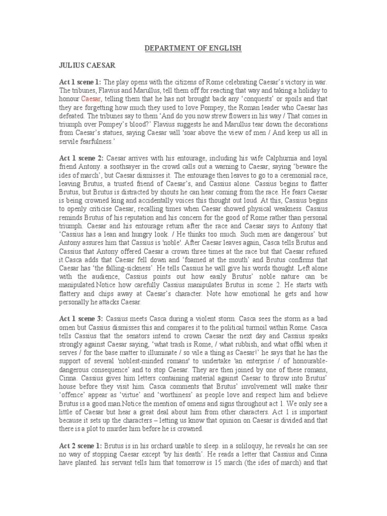 Julius Caesar | PDF | Julius Caesar | Mark Antony