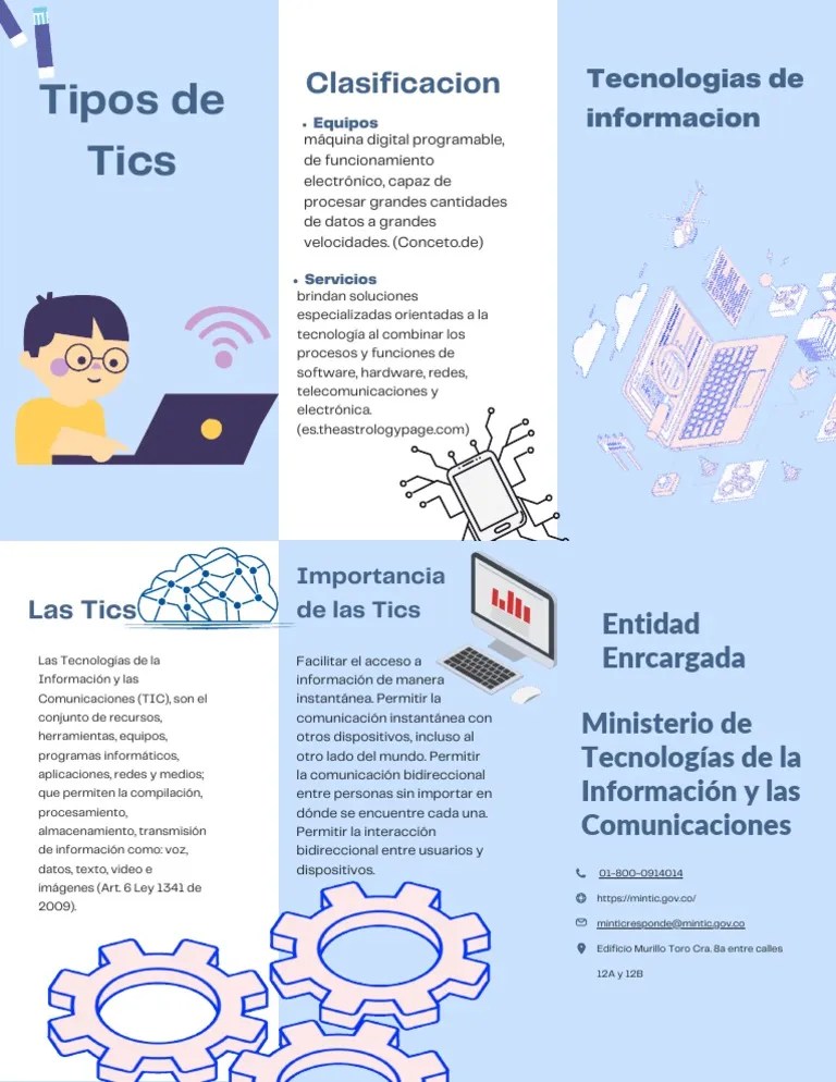 Las Tics Folleto PDF | PDF
