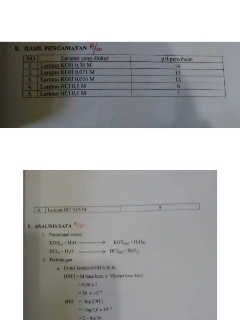 Contoh Hasil Pengamatan Dan Analisis Data Laporan Acara 2 PDF | PDF
