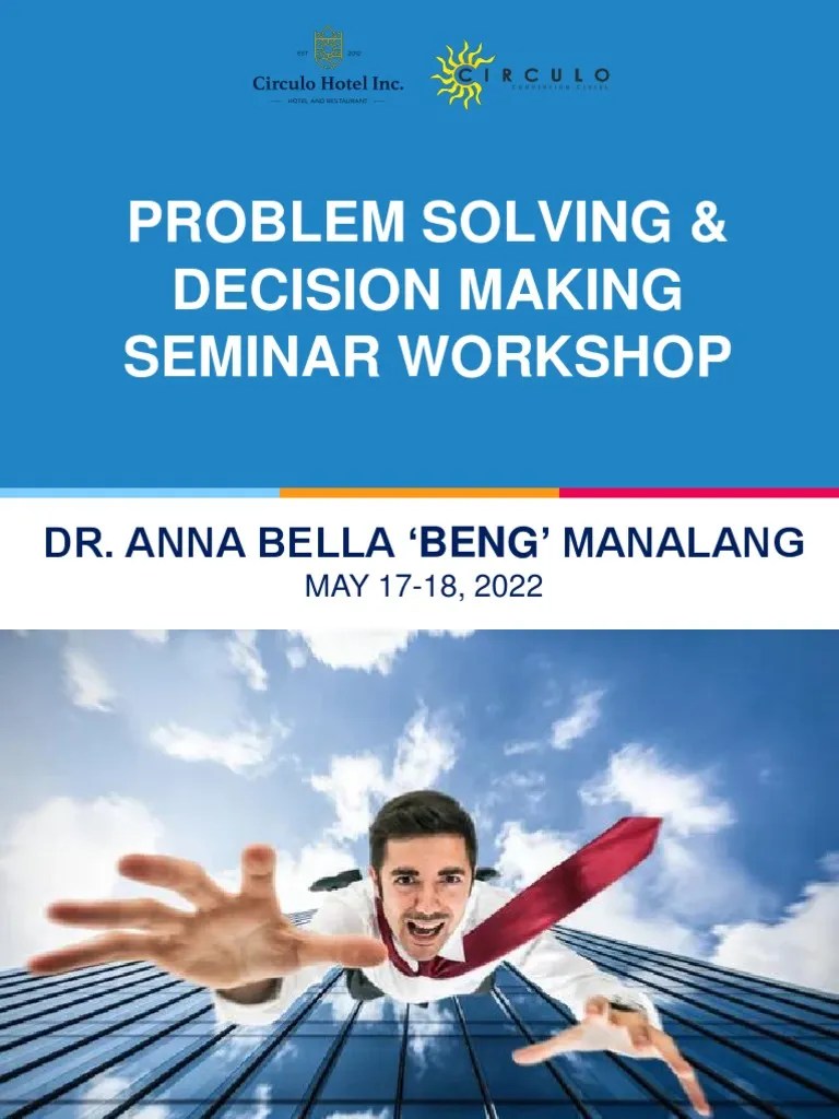 Final Effective Problem Solving And Decision Making Process V4 PDF | PDF