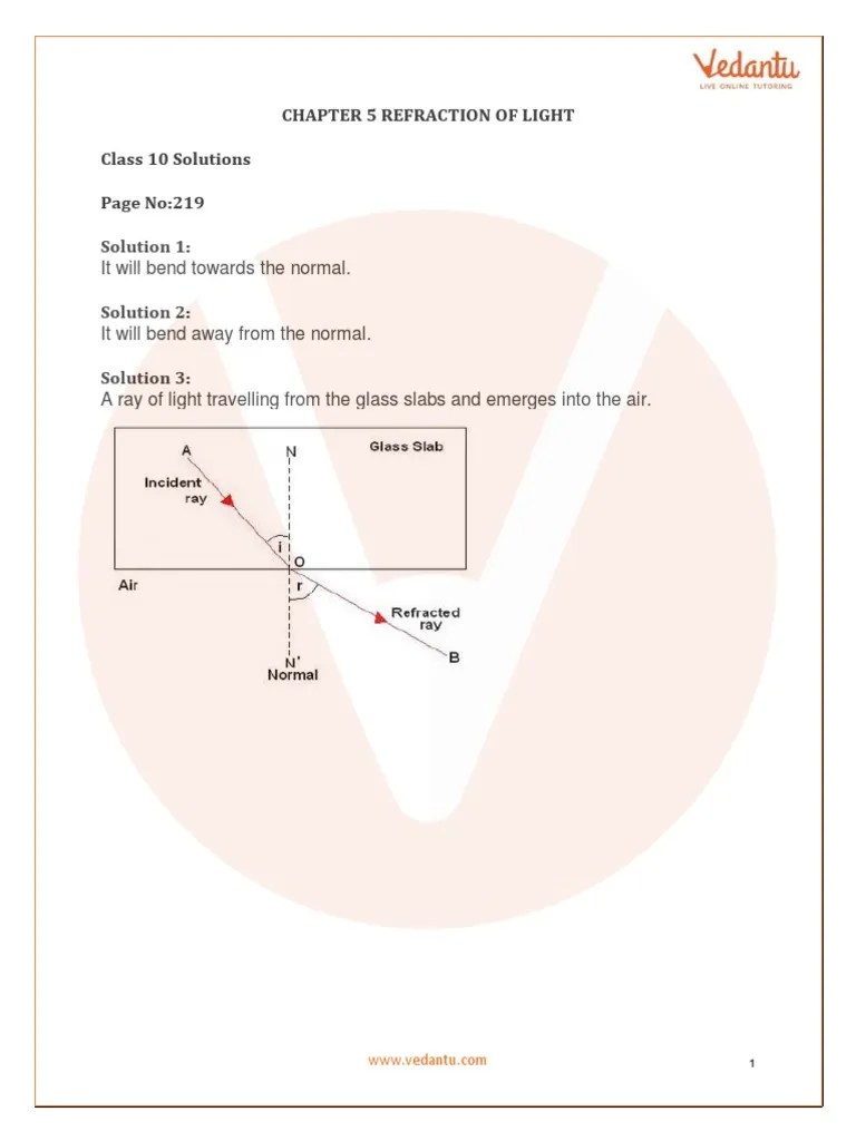 Lakhmir Singh Physics Class 10 Solutions Chapter 5 PDF | PDF